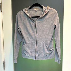 Women’s Grey Burberry Sweat Jacket